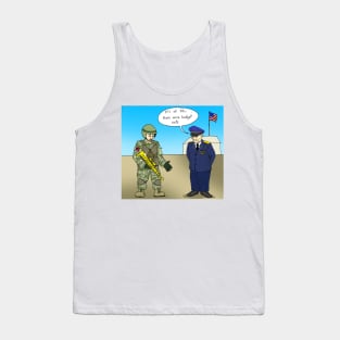 Military Budget Tank Top